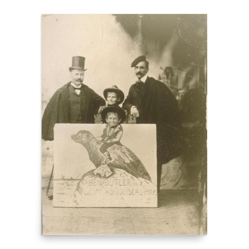 Bruce Porter poster print, in size 18x24 inches.