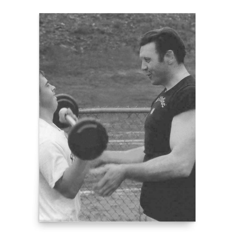 Bruce Randall poster print, in size 18x24 inches.