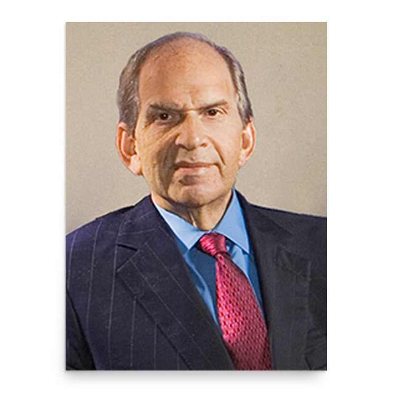 Bruce Wasserstein poster print, in size 18x24 inches.