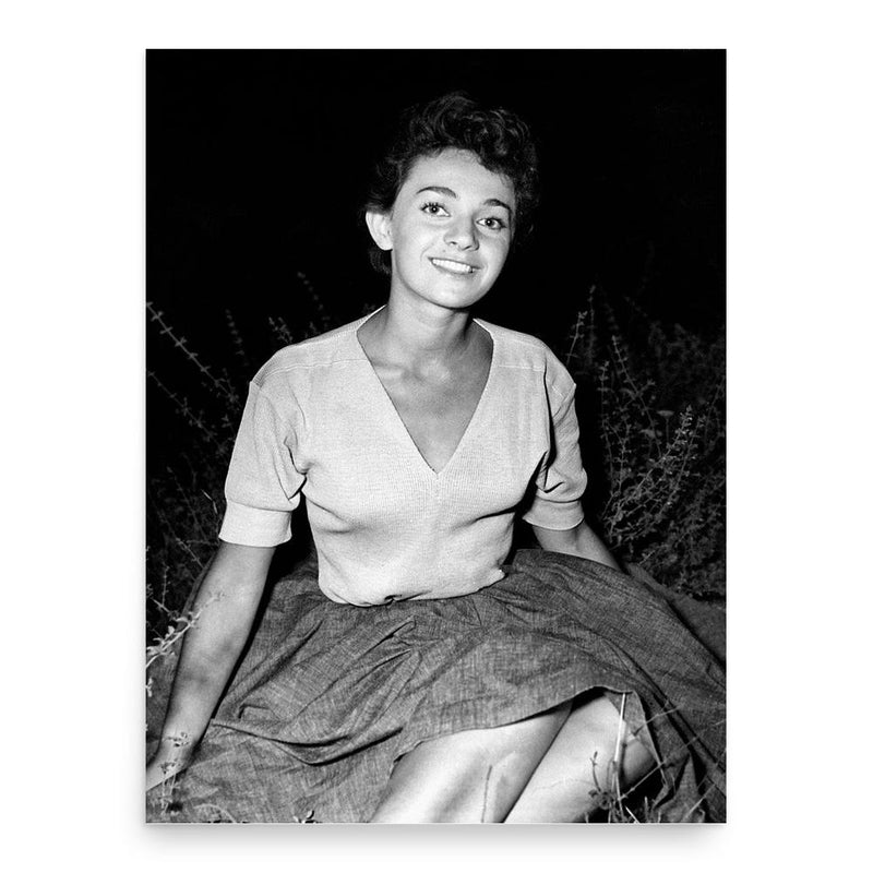 Brunella Bovo poster print, in size 18x24 inches.