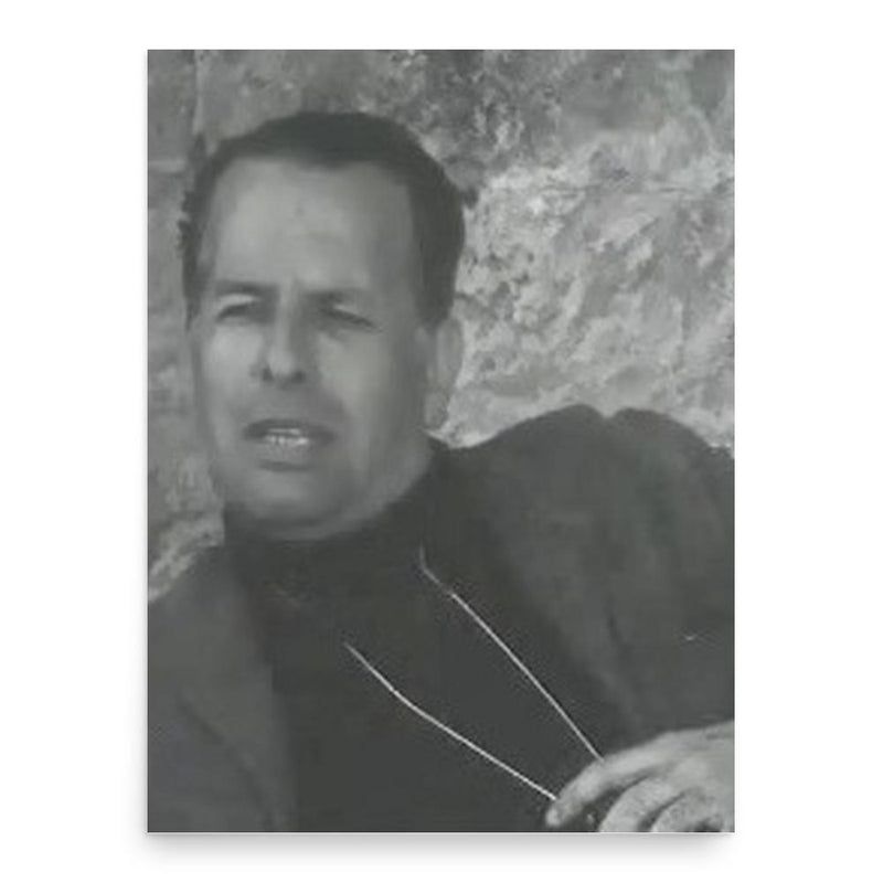 Brunello Rondi poster print, in size 18x24 inches.