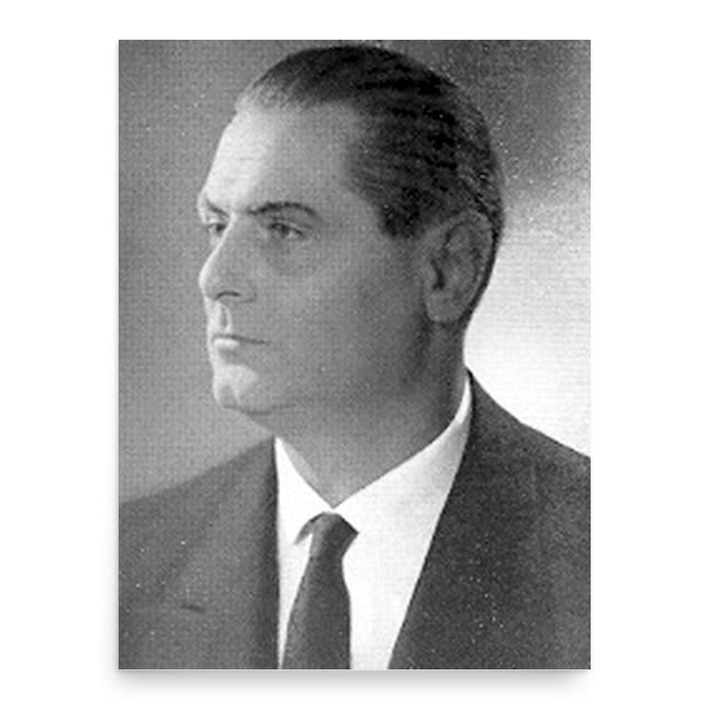 Brunetto Bucciarelli-Ducci poster print, in size 18x24 inches.