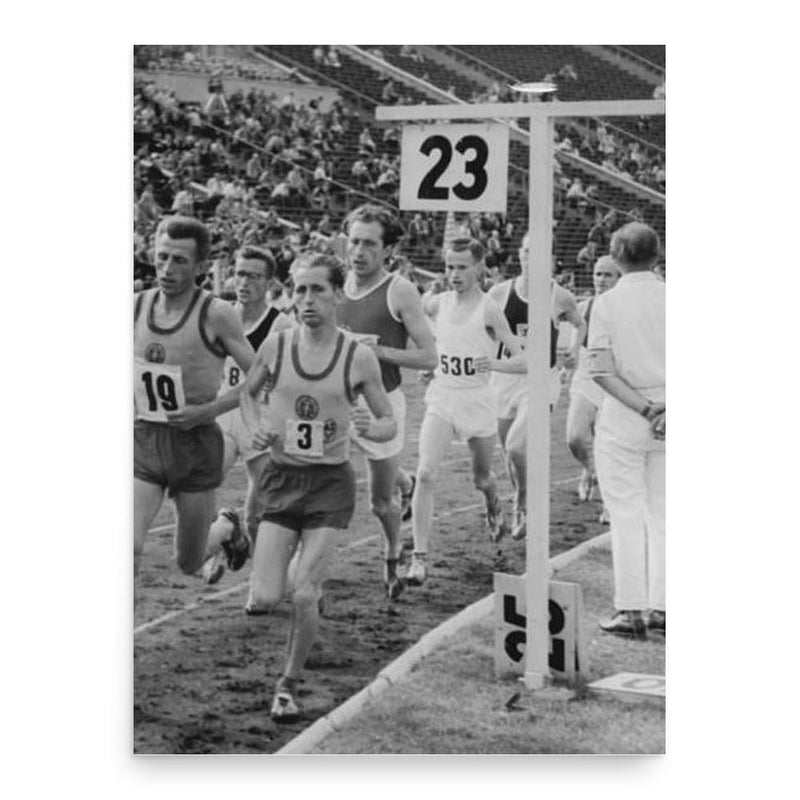 Bruno Bartholome poster print, in size 18x24 inches.