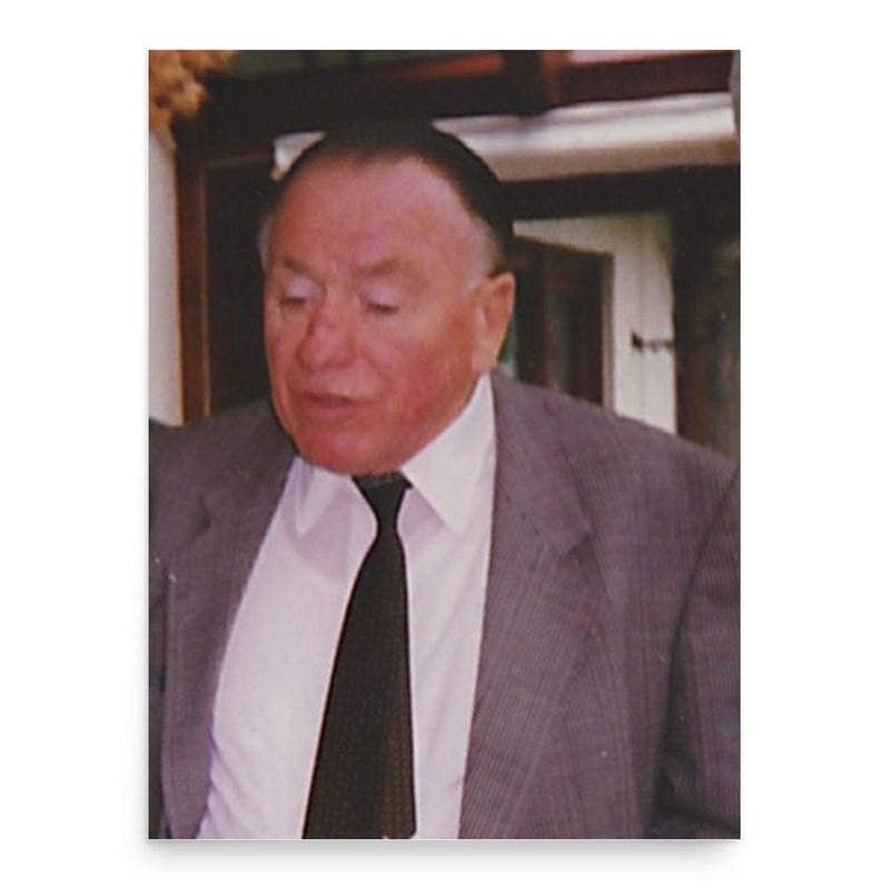 Bruno Hoffmann poster print, in size 18x24 inches.