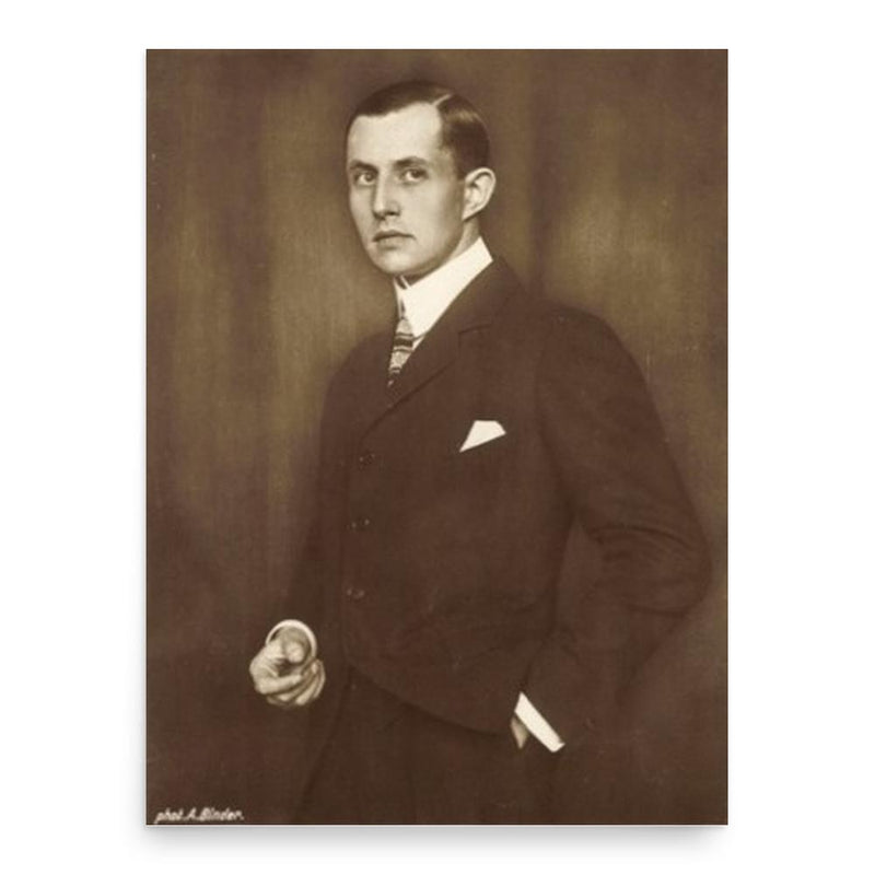 Bruno Kastner poster print, in size 18x24 inches.