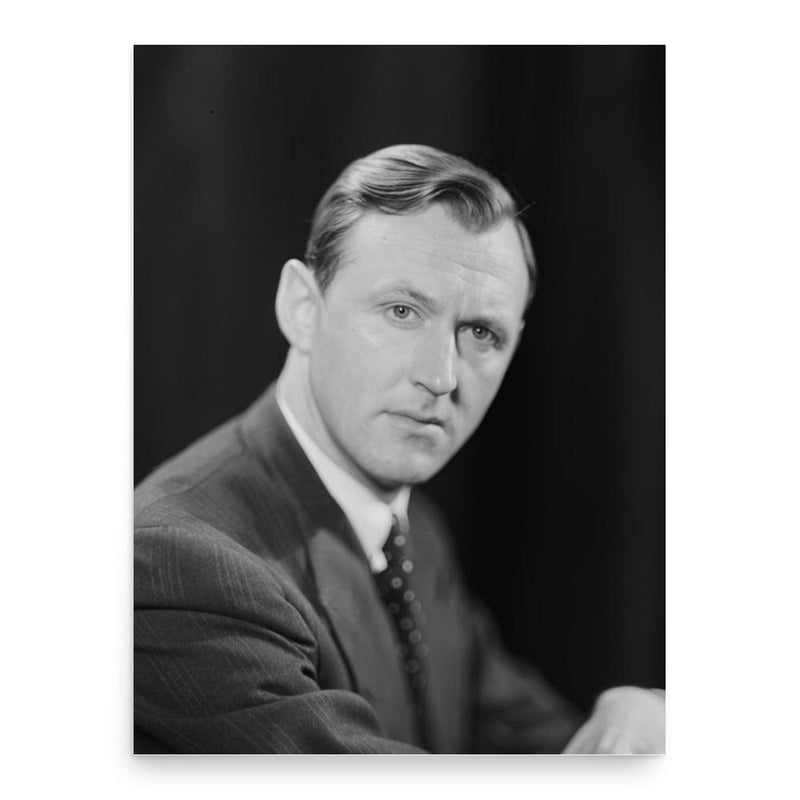 Bruno Lohse poster print, in size 18x24 inches.