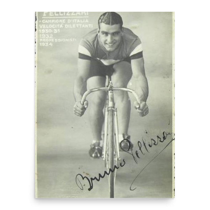 Bruno Pellizzari poster print, in size 18x24 inches.