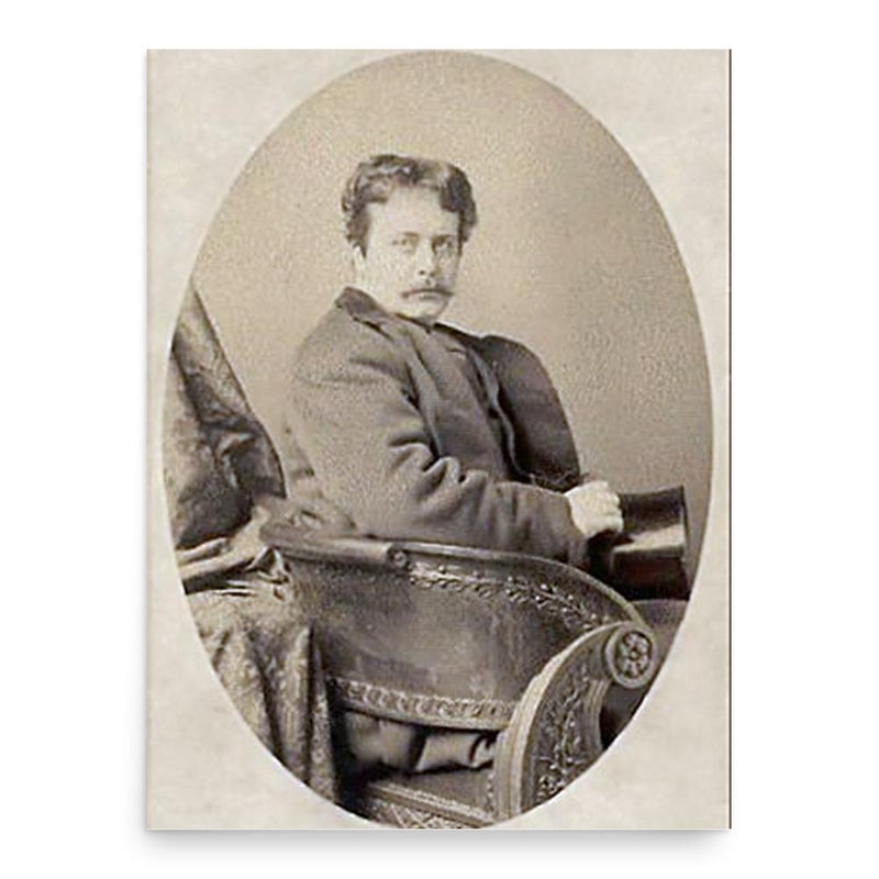 Bruno Piglhein poster print, in size 18x24 inches.