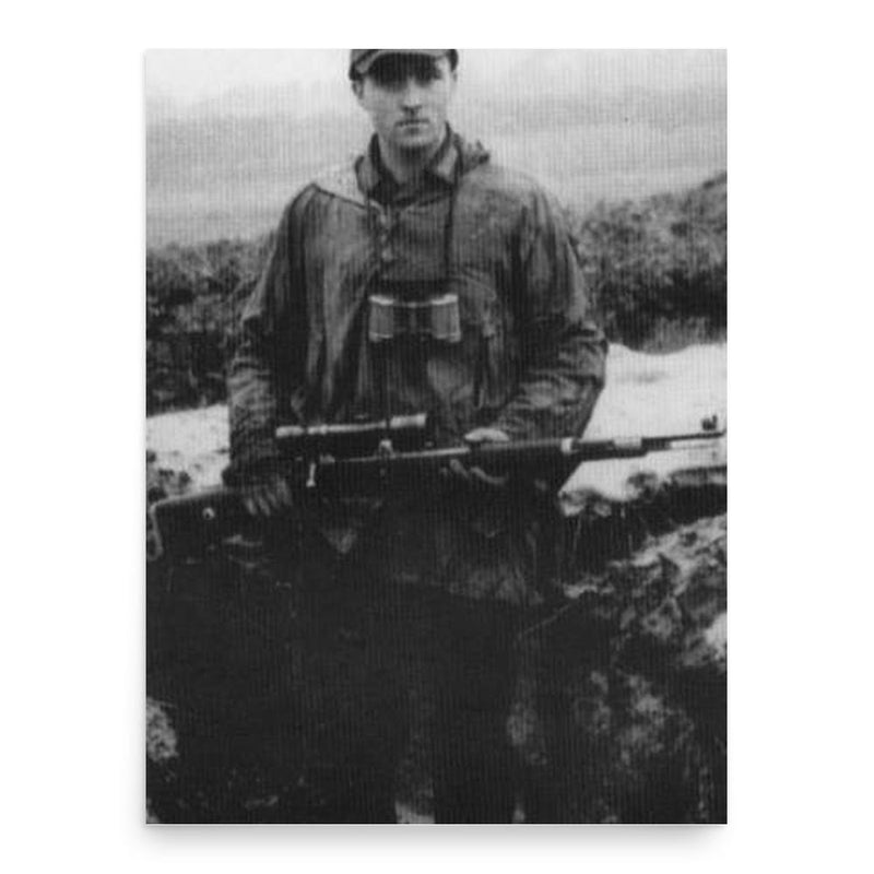 Bruno Sutkus poster print, in size 18x24 inches.