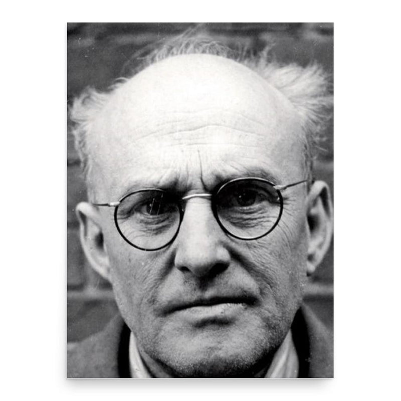 Bruno Tesch poster print, in size 18x24 inches.