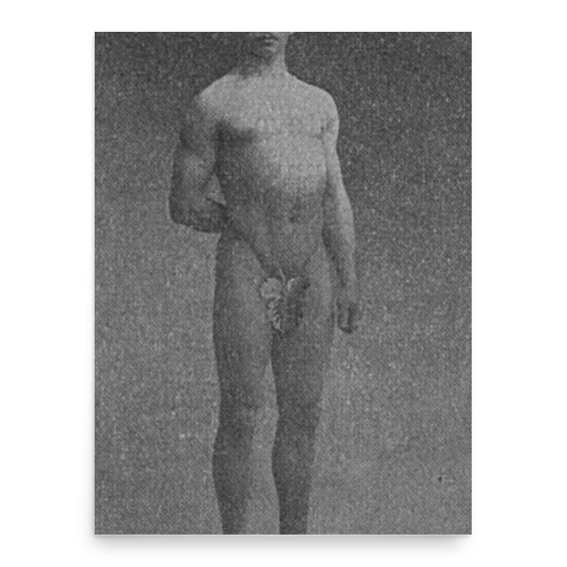 Bruno Zilliacus poster print, in size 18x24 inches.