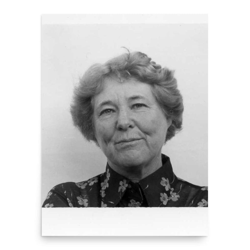 Bruria Kaufman poster print, in size 18x24 inches.