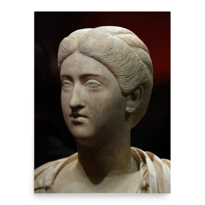 Bruttia Crispina poster print, in size 18x24 inches.