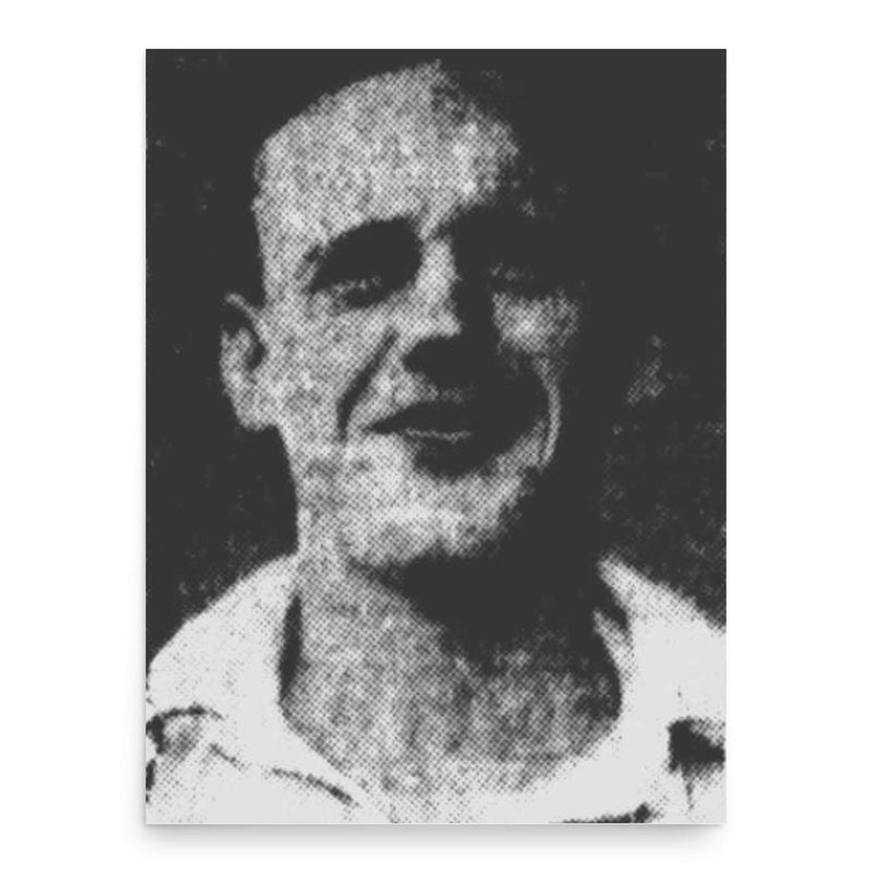 Bryan Cosgrave poster print, in size 18x24 inches.