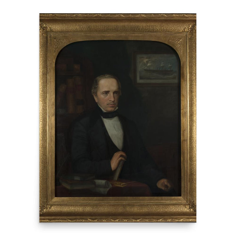 Bryan Mullanphy poster print, in size 18x24 inches.