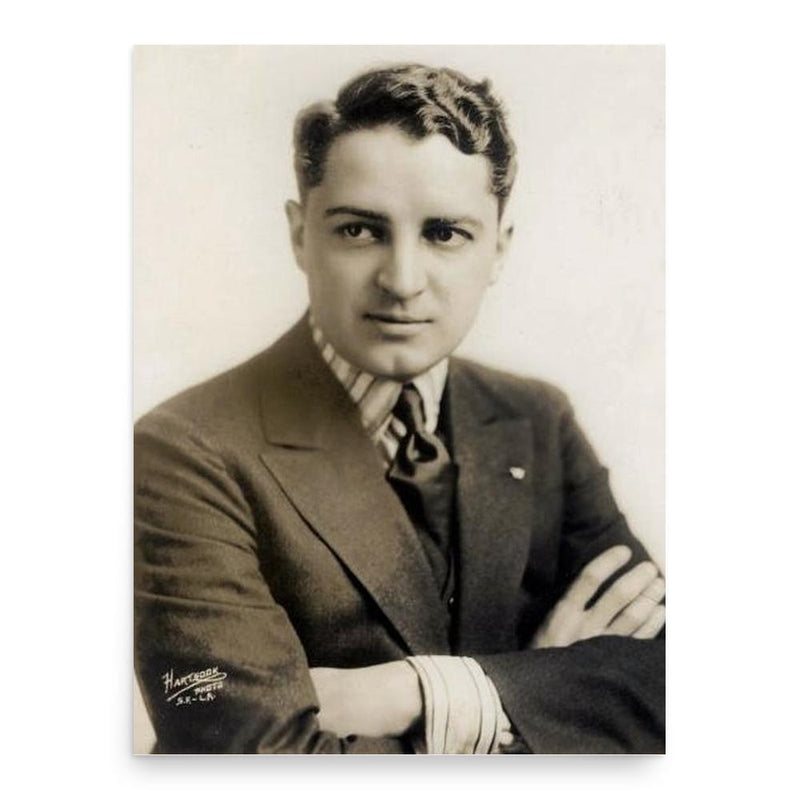 Bryant Washburn poster print, in size 18x24 inches.