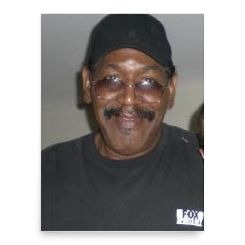 Bubba Smith poster print, in size 18x24 inches.