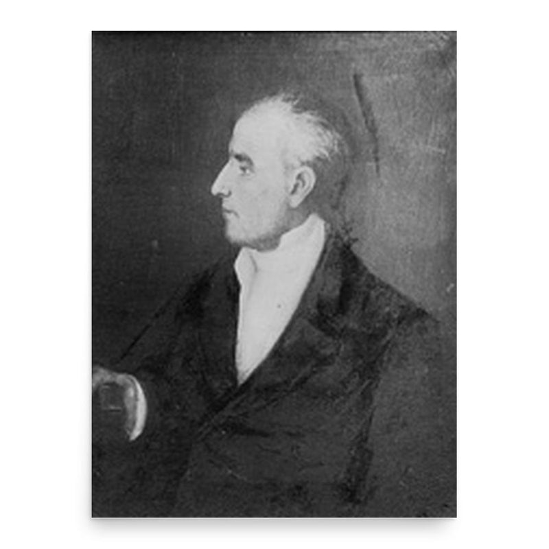 Buckner Thruston poster print, in size 18x24 inches.