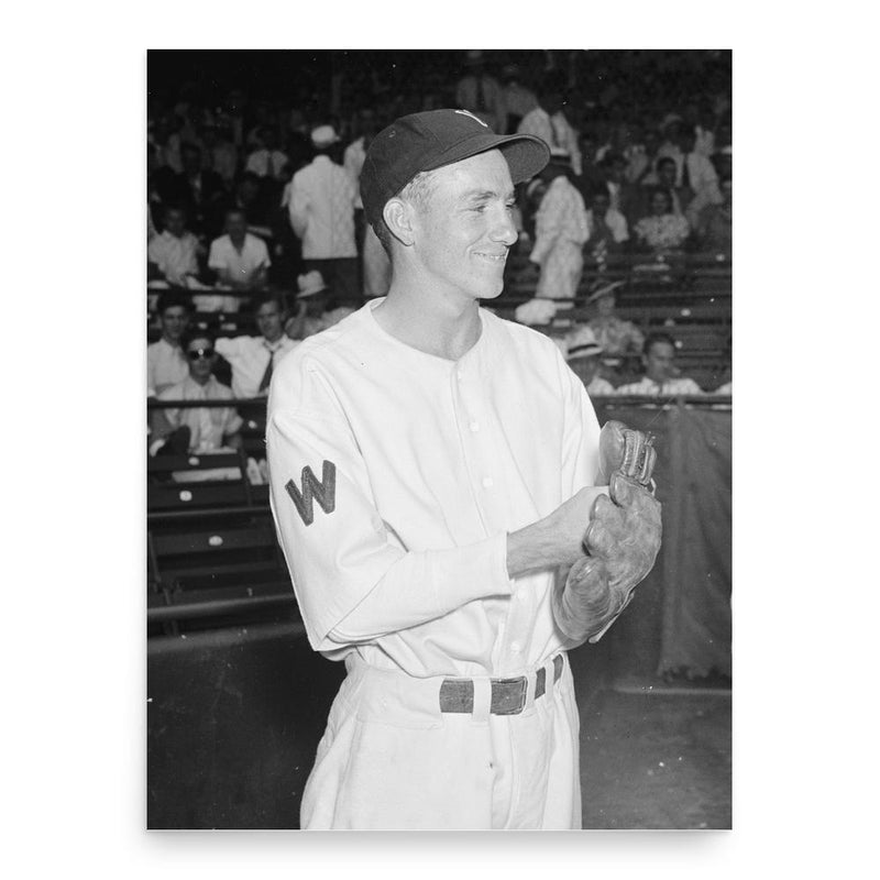 Bucky Jacobs poster print, in size 18x24 inches.