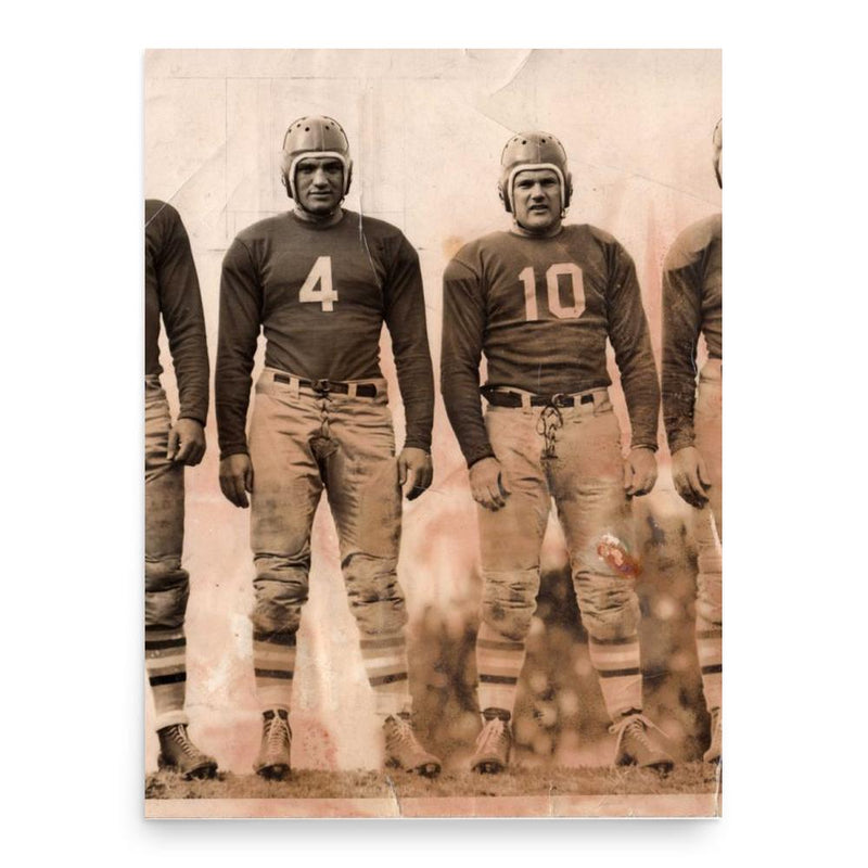 Bud Cooper poster print, in size 18x24 inches.