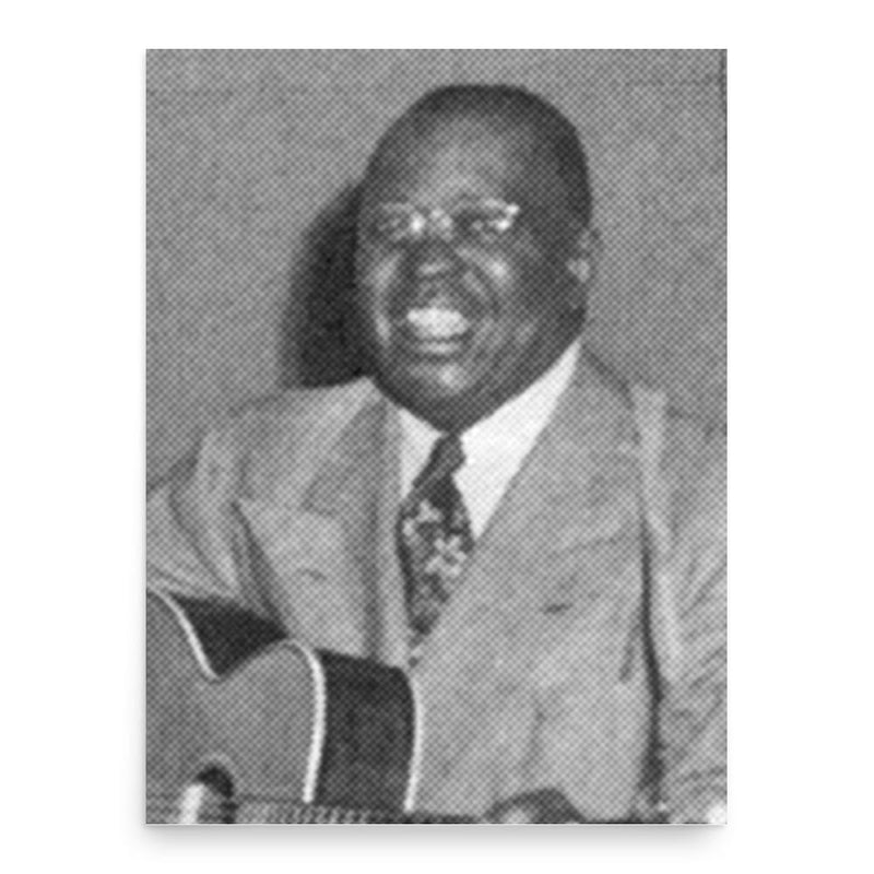 Bud Scott poster print, in size 18x24 inches.