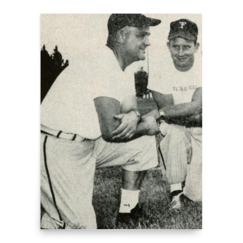 Bud Sherrod poster print, in size 18x24 inches.