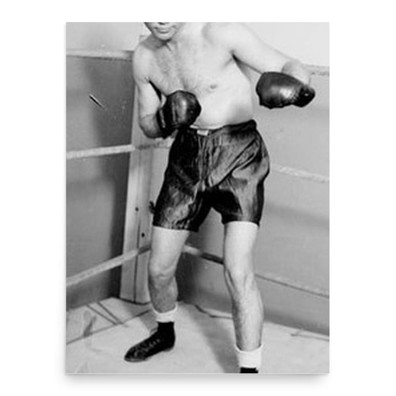 Bud Taylor poster print, in size 18x24 inches.