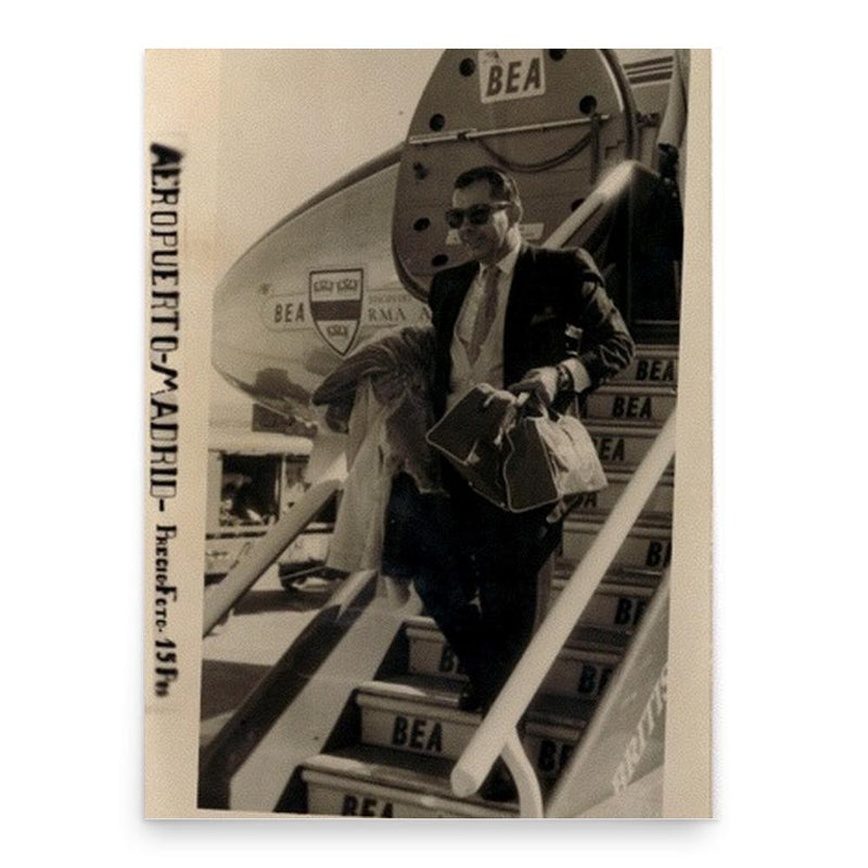 Bud Westmore poster print, in size 18x24 inches.