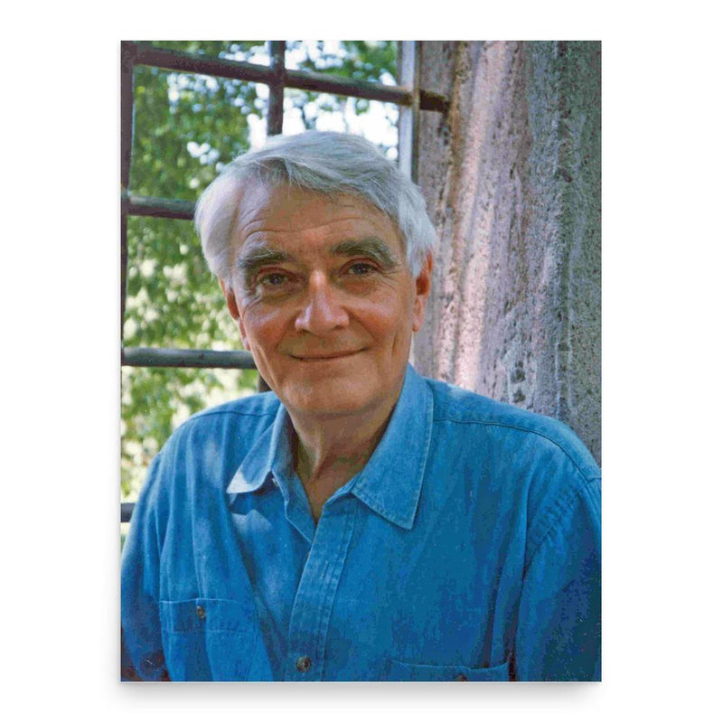 Budd Hopkins poster print, in size 18x24 inches.