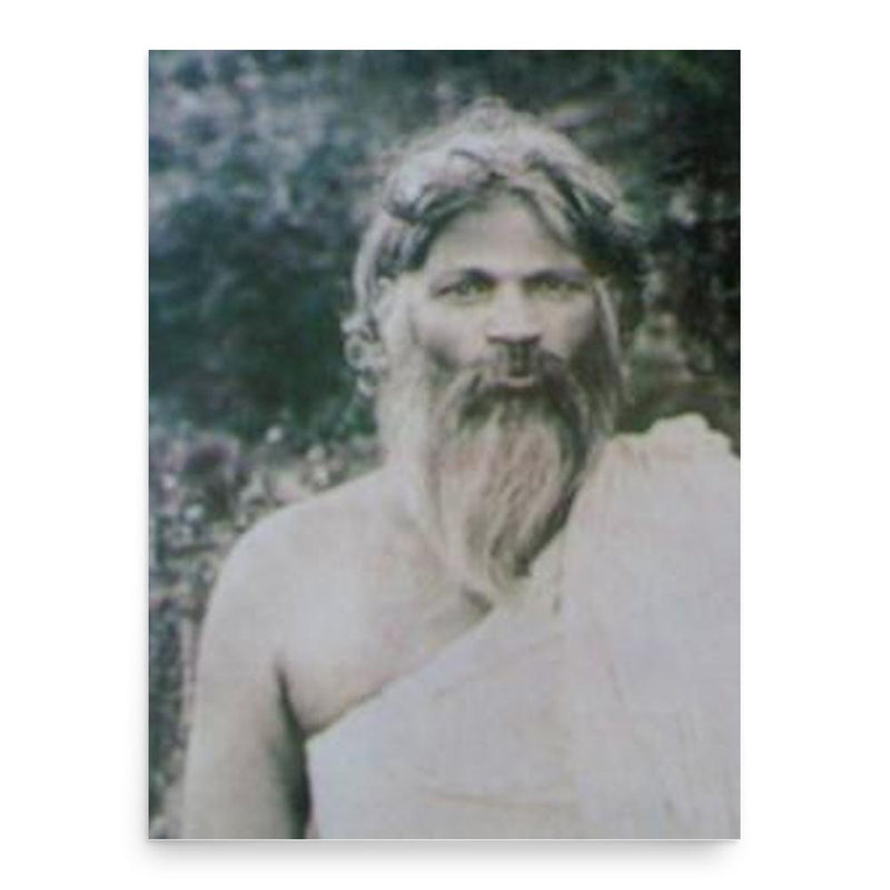 Buddhisagarsuri poster print, in size 18x24 inches.