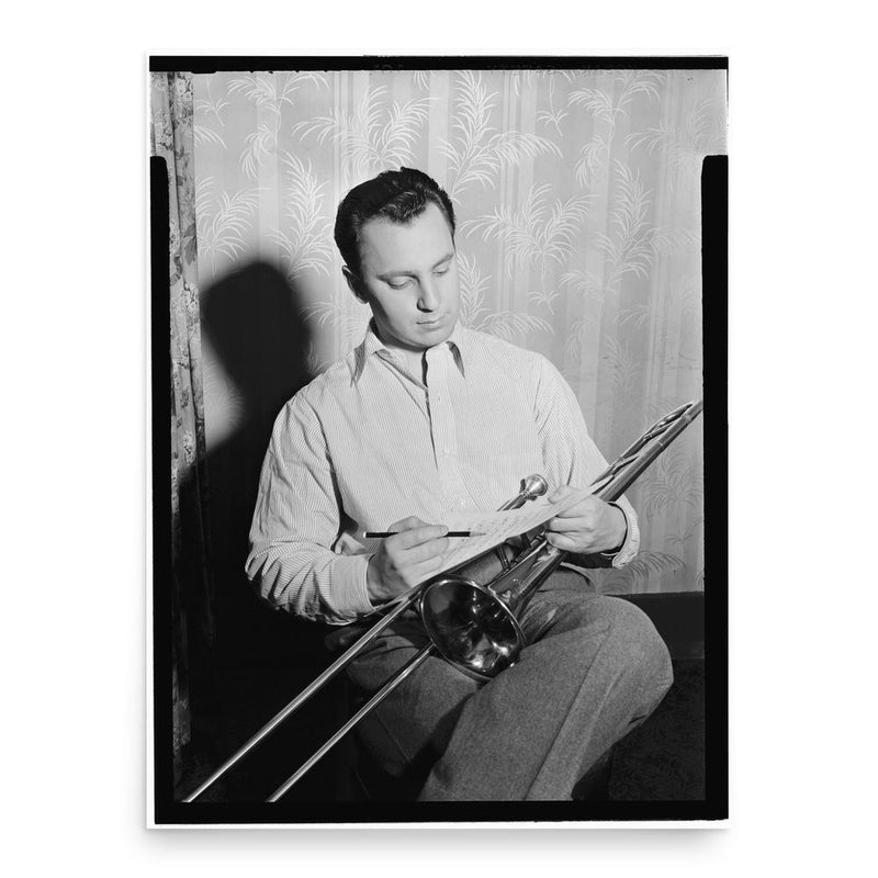 Buddy Morrow poster print, in size 18x24 inches.