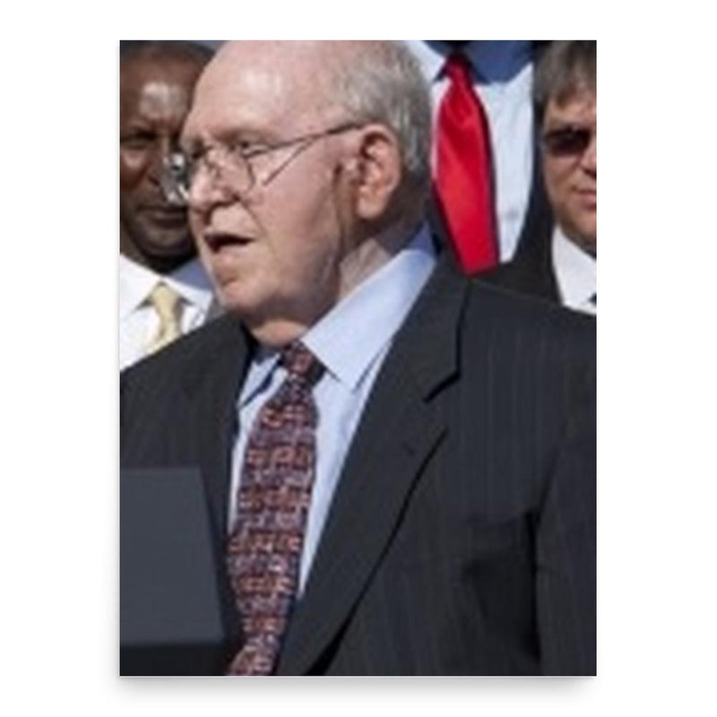 Buddy Ryan poster print, in size 18x24 inches.