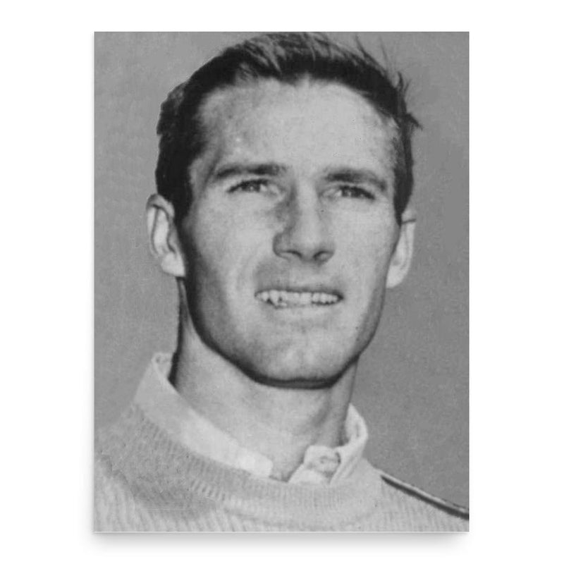 Buddy Werner poster print, in size 18x24 inches.