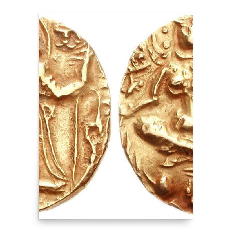 Budhagupta poster print, in size 18x24 inches.