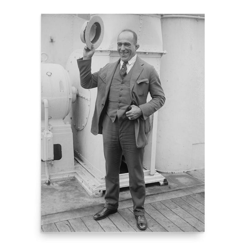 Bull Montana poster print, in size 18x24 inches.