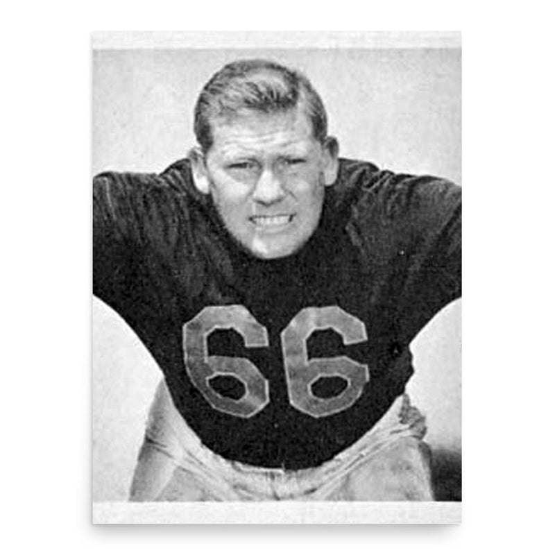 Bulldog Turner poster print, in size 18x24 inches.