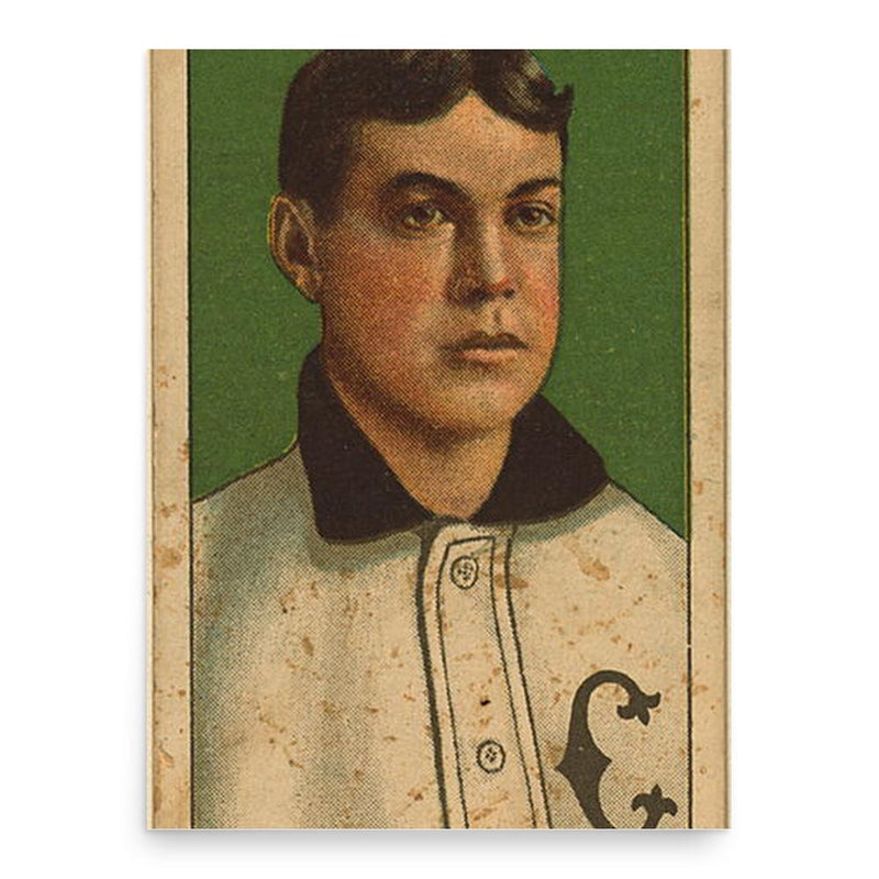 Bunk Congalton poster print, in size 18x24 inches.