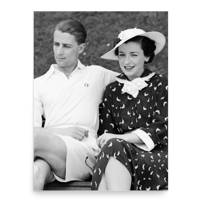 Bunny Austin poster print, in size 18x24 inches.