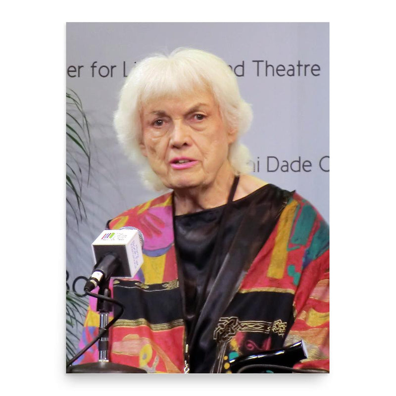 Bunny Yeager poster print, in size 18x24 inches.