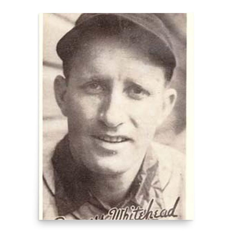 Burgess Whitehead poster print, in size 18x24 inches.