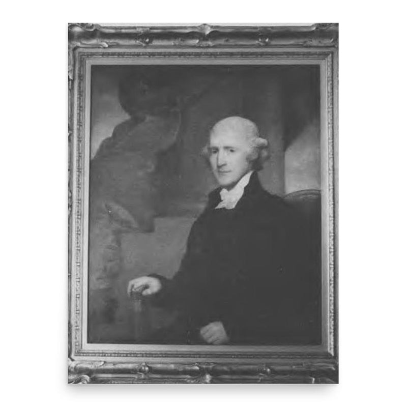 Burgiss Allison poster print, in size 18x24 inches.