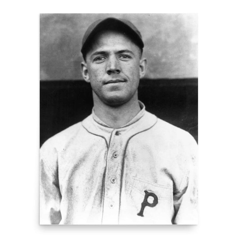 Burleigh Grimes poster print, in size 18x24 inches.