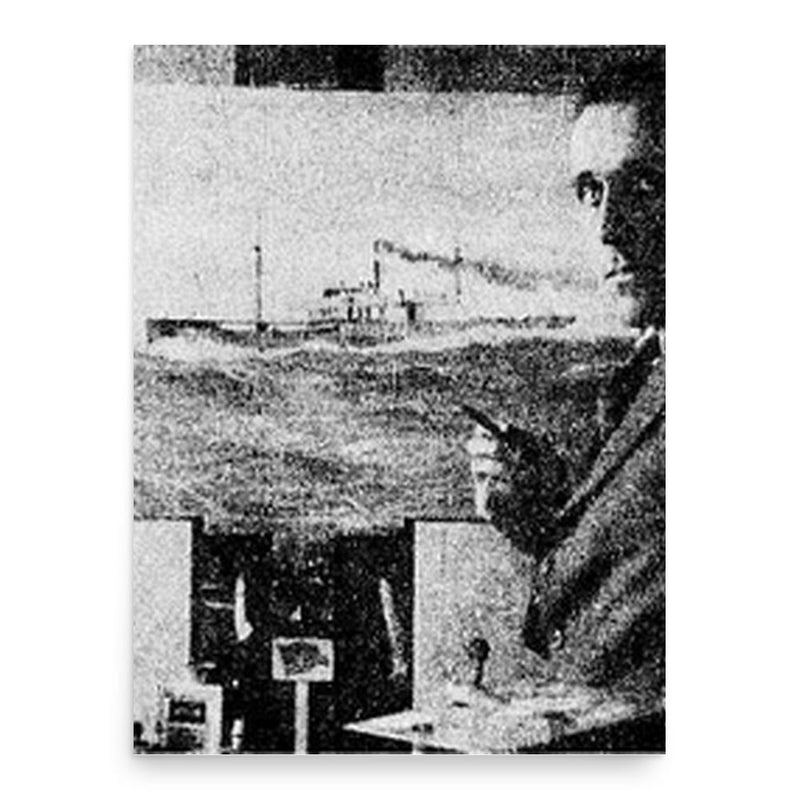 Burnell Poole poster print, in size 18x24 inches.