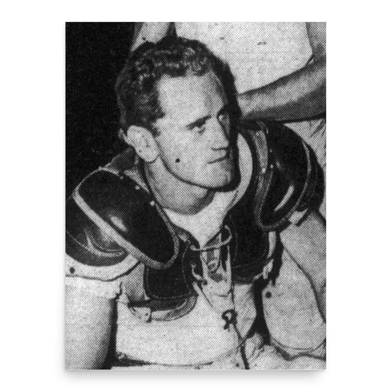 Burr Baldwin poster print, in size 18x24 inches.