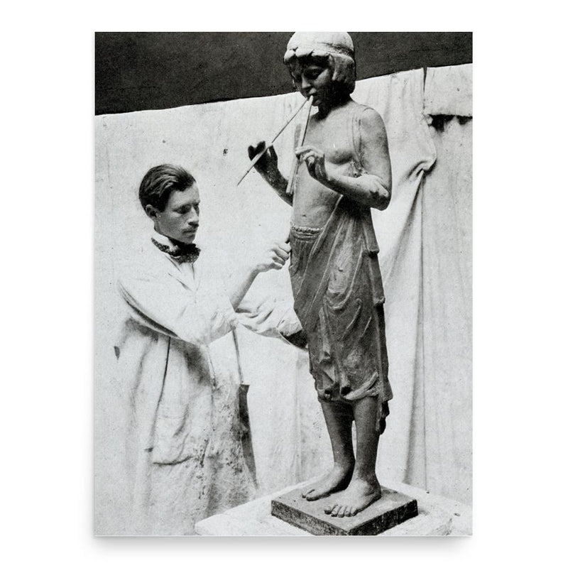 Burt Johnson poster print, in size 18x24 inches.