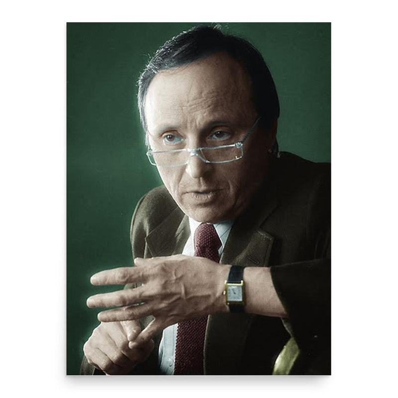 Burton Blumert poster print, in size 18x24 inches.