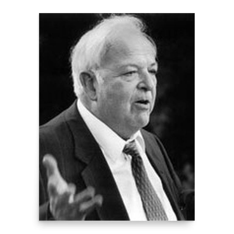 Burton Richter poster print, in size 18x24 inches.