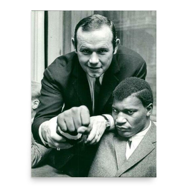 Buster Mathis poster print, in size 18x24 inches.