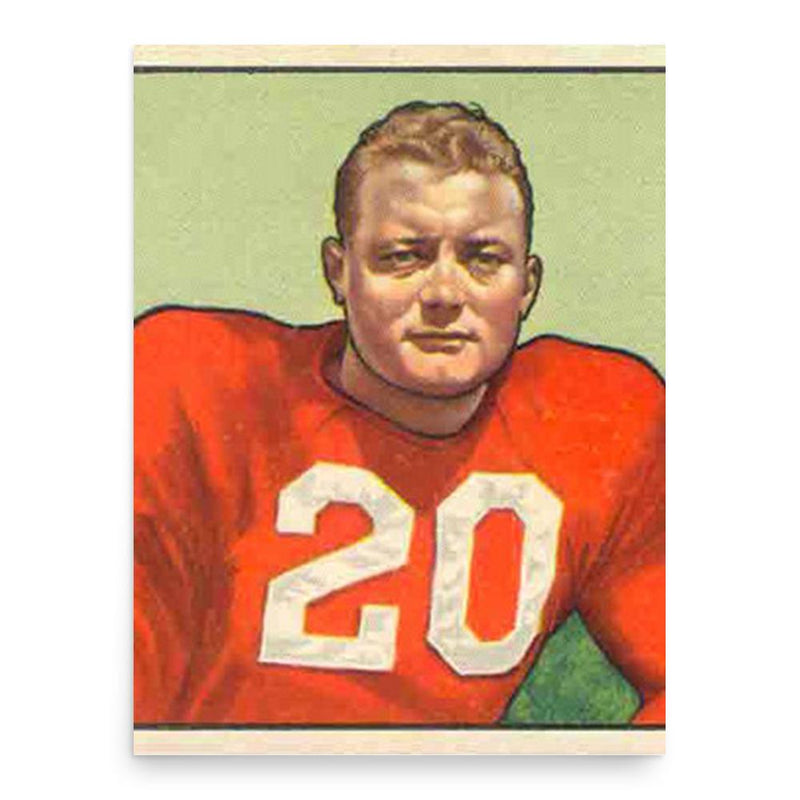 Buster Ramsey poster print, in size 18x24 inches.