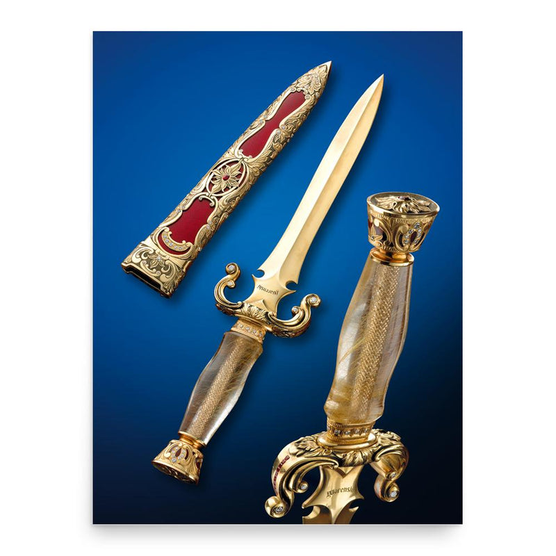 Buster Warenski poster print, in size 18x24 inches.